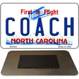 Coach North Carolina State License Plate Tag Magnet M-6503