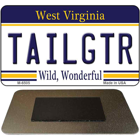 Tailgtr West Virginia State License Plate Tag Magnet M-6505