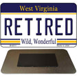 Retired West Virginia State License Plate Tag Magnet M-6511