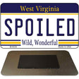 Spoiled West Virginia State License Plate Tag Magnet M-6530