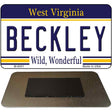 Beckley West Virginia State License Plate Tag Magnet M-6541