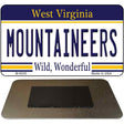 Mountaineers West Virginia State License Plate Tag Magnet M-6545