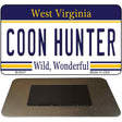 Coon Hunter West Virginia State License Plate Tag Magnet M-6547