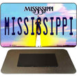 Mississippi State License Plate Tag Magnet M-6551