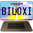 Biloxi Mississippi State License Plate Tag Magnet M-6556