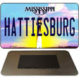 Hattiesburg Mississippi State License Plate Tag Magnet M-6557