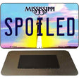 Spoiled Mississippi State License Plate Tag Magnet M-6591