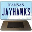 Jayhawks Kansas State License Plate Tag Novelty Magnet M-6605