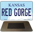 Red Gorge Kansas State License Plate Tag Novelty Magnet M-6609