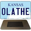 Olathe Kansas State License Plate Tag Novelty Magnet M-6612