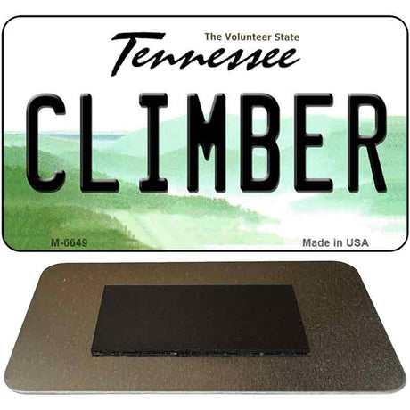 Climber Tennessee State License Plate Tag Magnet M-6649