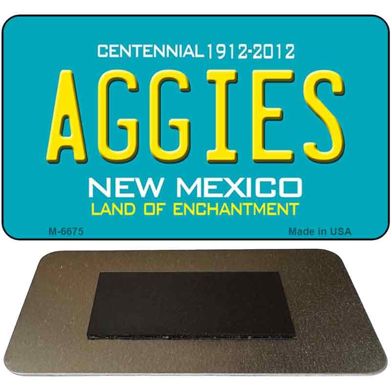 Aggies New Mexico Novelty Magnet M-6675