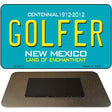 Golfer New Mexico Novelty Magnet M-6677