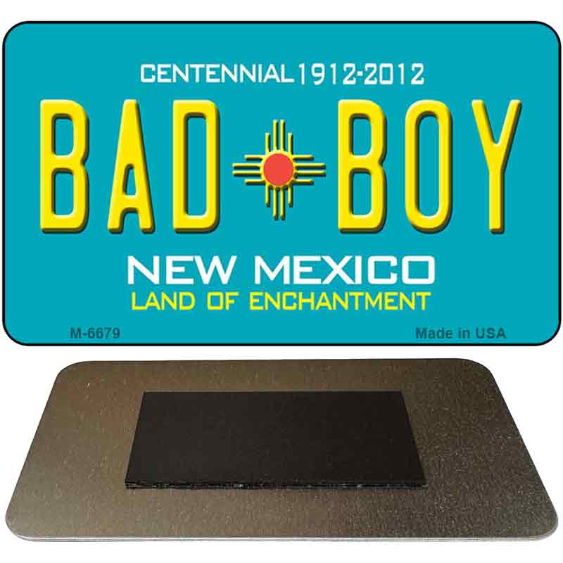 Bad Boy New Mexico Novelty Magnet M-6679