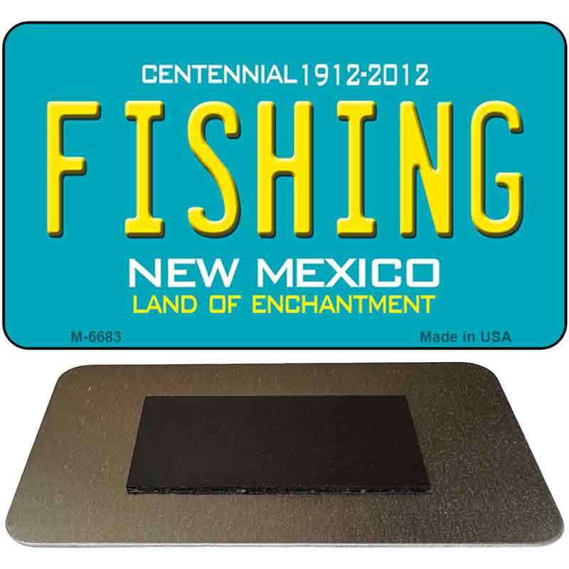 Fishing New Mexico Novelty Magnet M-6683