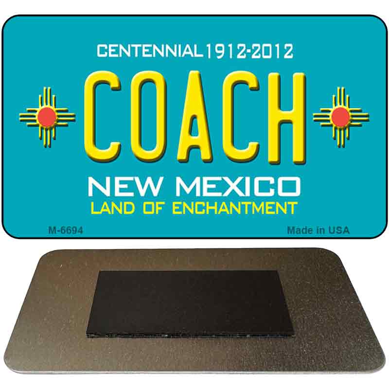 Coach New Mexico Novelty Magnet M-6694