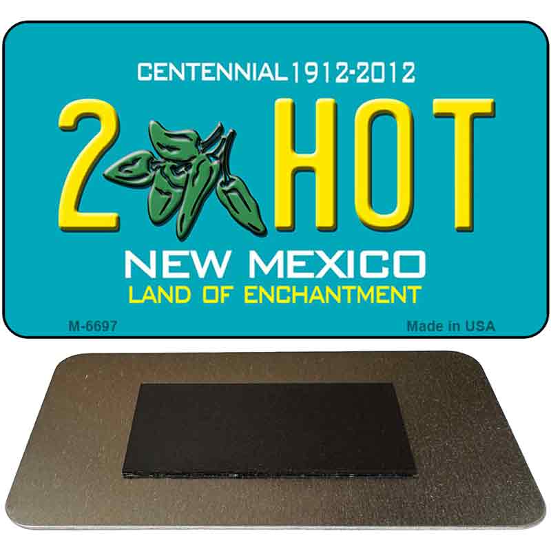 2 Hot New Mexico Novelty Magnet M-6697