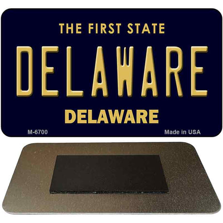 Delaware State License Plate Tag Magnet M-6700