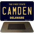 Camden Delaware State License Plate Tag Magnet M-6707