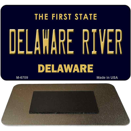 Delaware River State License Plate Tag Magnet M-6709