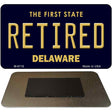 Retired Delaware State License Plate Tag Magnet M-6718