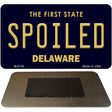 Spoiled Delaware State License Plate Tag Magnet M-6739