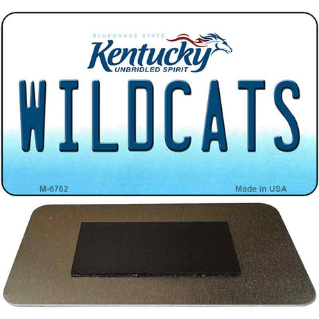 Wildcats Kentucky State License Plate Tag Novelty Magnet M-6762