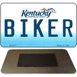 Biker Kentucky State License Plate Tag Novelty Magnet M-6777