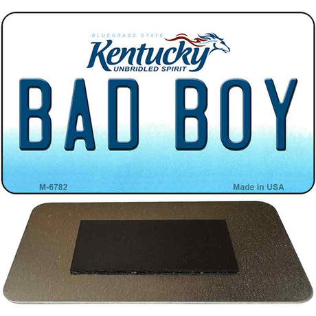 Bad Boy Kentucky State License Plate Tag Novelty Magnet M-6782