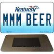 MMM Beer Kentucky State License Plate Tag Novelty Magnet M-6796