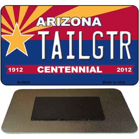 Tailgtr Arizona Centennial State License Plate Tag Magnet M-6809