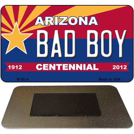 Bad Boy Arizona Centennial State License Plate Tag Magnet M-6814