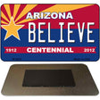 Believe Arizona Centennial State License Plate Tag Magnet M-6823