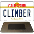 Climber California State License Plate Tag Magnet M-6850