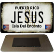 Jesus Puerto Rico State License Plate Tag Magnet M-6868