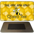 Queen Bee Honey Comb Novelty Metal Magnet M-6874