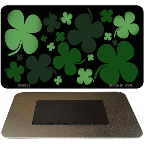 Clovers Novelty Metal Magnet M-6887