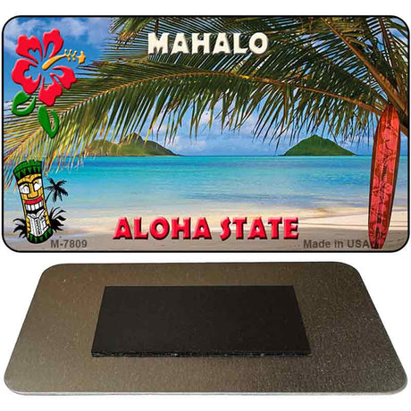 Blank Tiki Novelty Metal Magnet M-7809