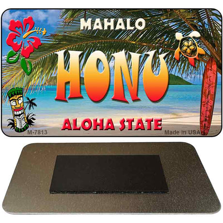 Honu Tiki Novelty Metal Magnet M-7813