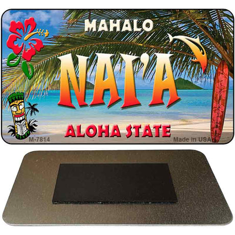 Nai'a Tiki Novelty Metal Magnet M-7814