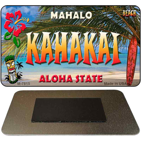 Kahakai Tiki Novelty Metal Magnet M-7815