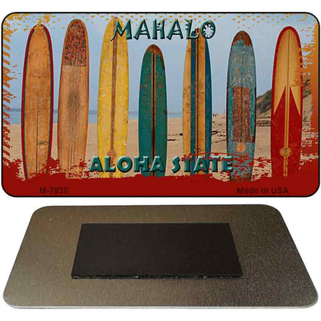 Blank Surfboards Novelty Metal Magnet M-7830