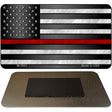 American Flag Thin Red Line Novelty Magnet M-7901