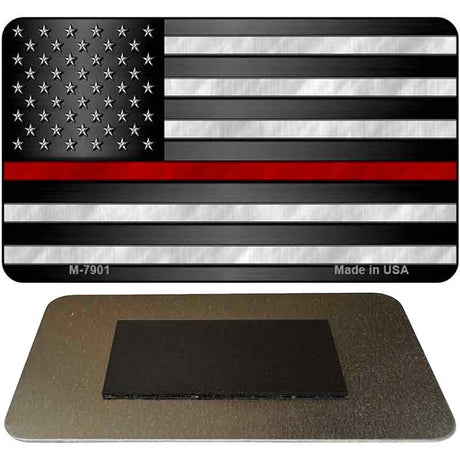 American Flag Thin Red Line Novelty Magnet M-7901