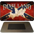 Dixie Land Novelty Metal Magnet M-7923