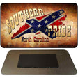 Southern Pride North Carolina Novelty Metal Magnet M-7972