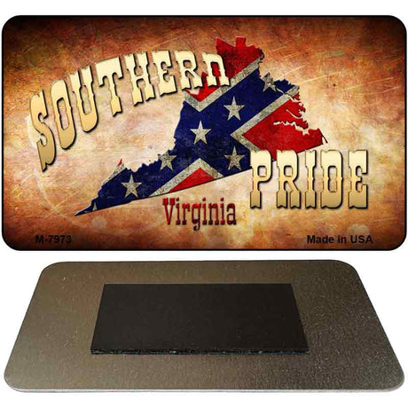 Southern Pride Virginia Novelty Metal Magnet M-7973