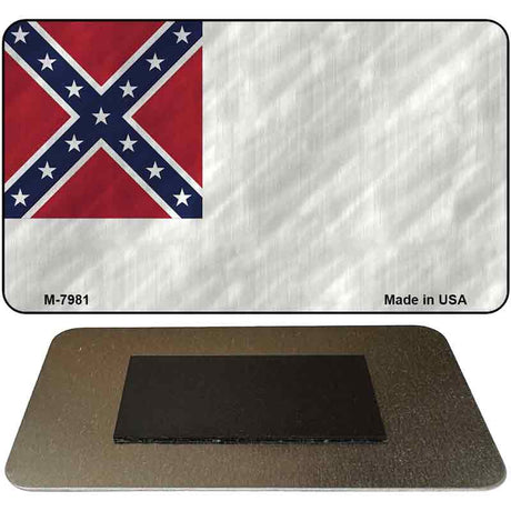 Second Confederate Flag Novelty Magnet M-7981