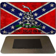 Confederate Do Not Tread Novelty Magnet M-7984