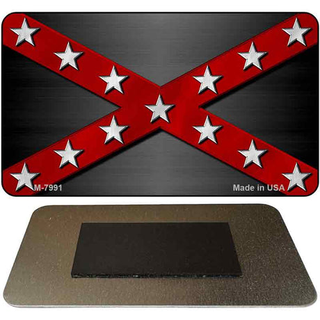 Confederate Stripes Red Novelty Magnet M-7991